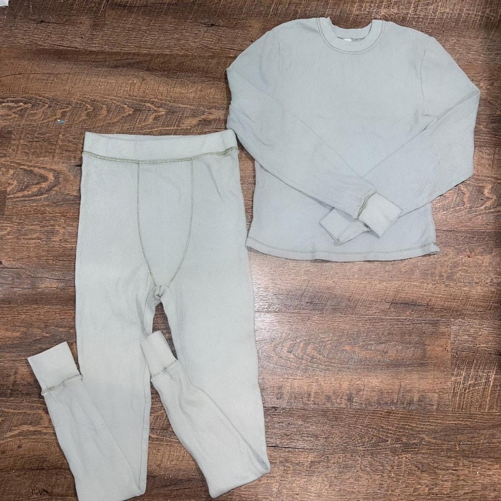 Skims Waffle Collection 2 piece set 
NEVER WORN